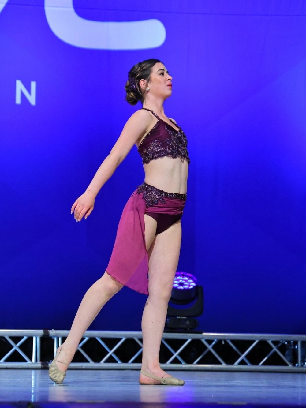 Custom competitive dance costume
